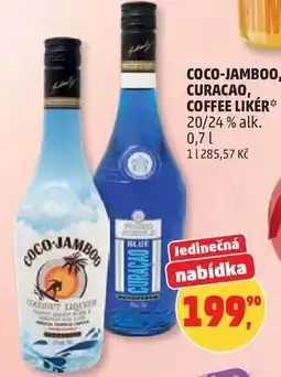 Penny Market COCO-JAMBOO, CURACAO, COFFEE LIKÉR nabídka