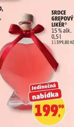 Penny Market SRDCE GREPOVÝ LIKÉR nabídka