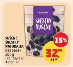 Penny Market SUŠENÉ ŠVESTKY NATURALIA nabídka