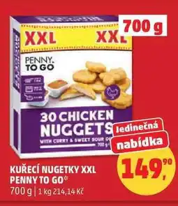 Penny Market Kuřecí nuggetky XXL Penny To Go nabídka