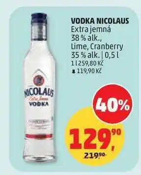 Penny Market VODKA NICOLAUS nabídka