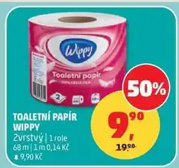 Penny Market TOALETNÍ PAPÍR WIPPY nabídka