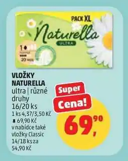 Penny Market VLOŽKY NATURELLA ULTRA nabídka