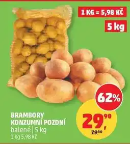 Penny Market Brambory konzumní pozdní nabídka