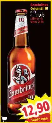 Norma Gambrinus Originál 10 nabídka