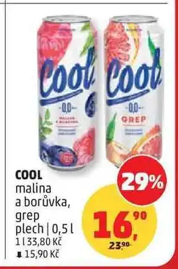 Penny Market COOL malina a borůvka, grep nabídka