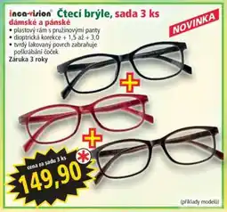 Norma Čtecí brýle, sada 3 ks nabídka