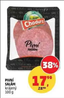 Penny Market Pivní salám nabídka