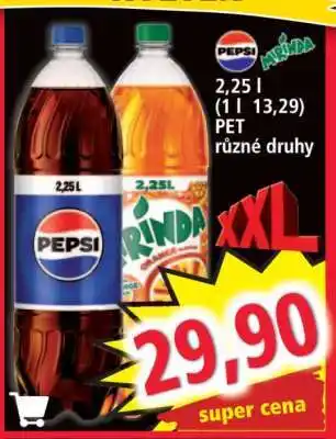 Norma Pepsi, Mirinda nabídka