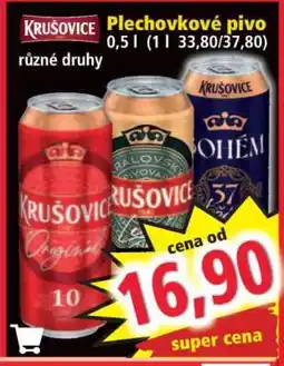 Norma Plechovkové pivo nabídka