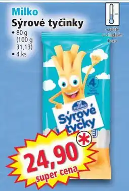 Norma Milko Sýrové tyčinky nabídka