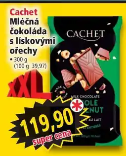 Norma Cachet Mléčná čokoláda s lískovými ořechy nabídka