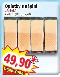 Norma Oplatky s náplní Artek nabídka