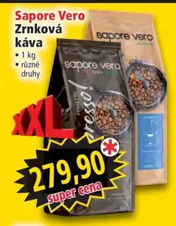 Norma Sapore Vero Zrnková káva nabídka