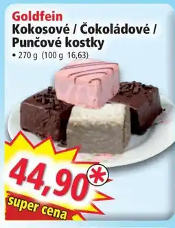 Norma Goldfein Kokosové / Čokoládové / Punčové kostky nabídka