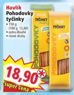 Norma Havlík Pohodovky tyčinky nabídka