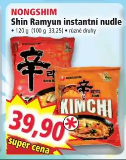 Norma NONGSHIM Shin Ramyun instantní nudle nabídka