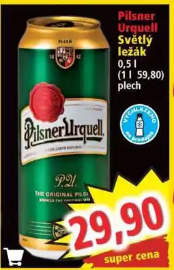 Norma Pilsner Urquell nabídka