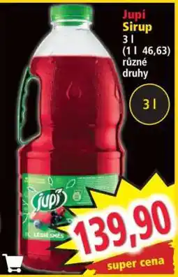 Norma Jupí sirup nabídka