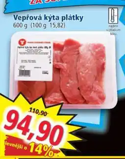 Norma Vepřová kýta plátky nabídka