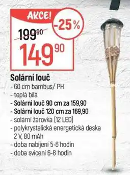 Globus Solární louč nabídka