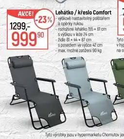 Globus Lehátko / křeslo Comfort nabídka