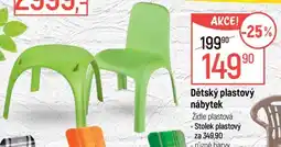 Globus Dětský plastový nábytek nabídka