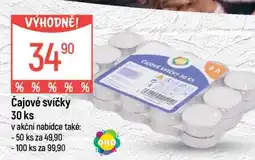 Globus Čajové svíčky 30 ks nabídka