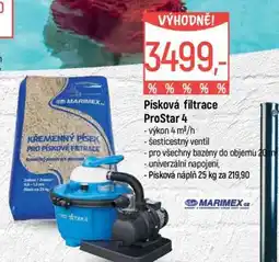 Globus Písková filtrace ProStar 4 nabídka