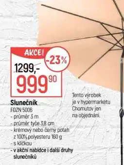 Globus Slunečník nabídka