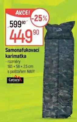 Globus Samonafukovací karimatka nabídka