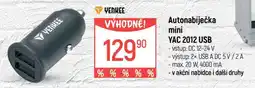 Globus Autonabíječka mini YAC 2012 USB nabídka