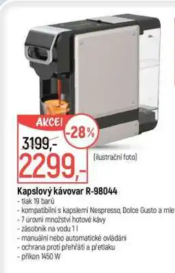 Globus Kapslový kávovar R-98044 nabídka