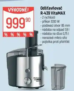Globus Odšťavňovač R-439 VitaMAX nabídka