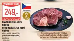Globus Hovězí kližka s kostí Globus nebo Hovězí krk s kostí Globus nabídka