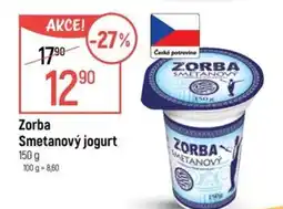 Globus Zorba Smetanový jogurt nabídka
