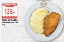 Globus Kuřecí Cordon Bleu s bramborovou kaší nabídka