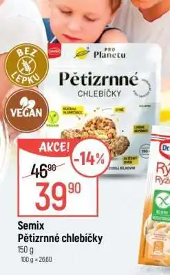 Globus Semix Pětizrnnné chlebíčky nabídka