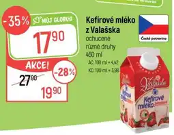 Globus Kefírové mléko z Valašska nabídka