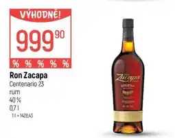 Globus Ron Zacapa Centenario 23 nabídka