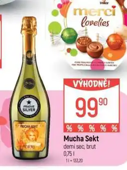 Globus Mucha sekt nabídka
