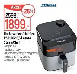 Globus Horkovzdušná fritéza R301002 6,3 l Vento SteamChef nabídka