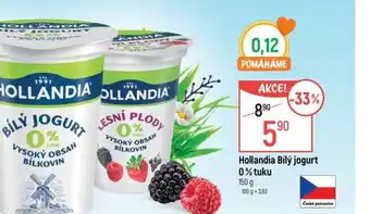 Globus Hollandia Bílý jogurt 0% tuku nabídka