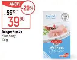 Globus Berger šunka nabídka