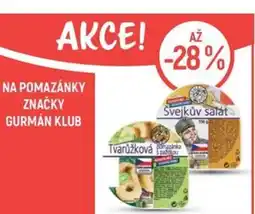 Globus Na pomazánky značky gurmán klub nabídka