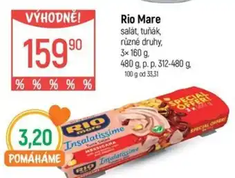 Globus Rio Mare salát, tuňák nabídka