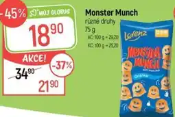 Globus Monster Munch nabídka