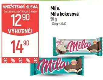 Globus Mila, Mila kokosová nabídka