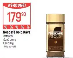 Globus Nescafé Gold Káva nabídka