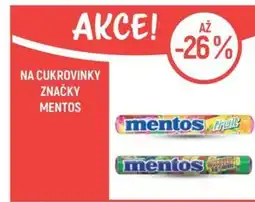 Globus Na cukrovinky značky mentos nabídka